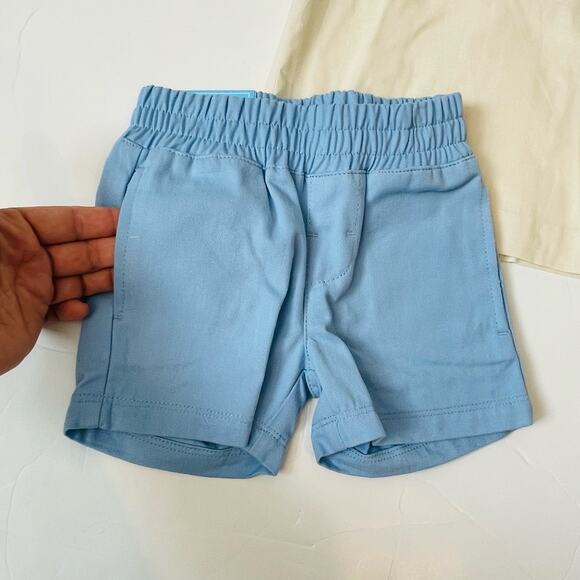 NWT Bailey Boys 12M Peter Pan Collar Piped Shirt Set - Picture 5 of 6